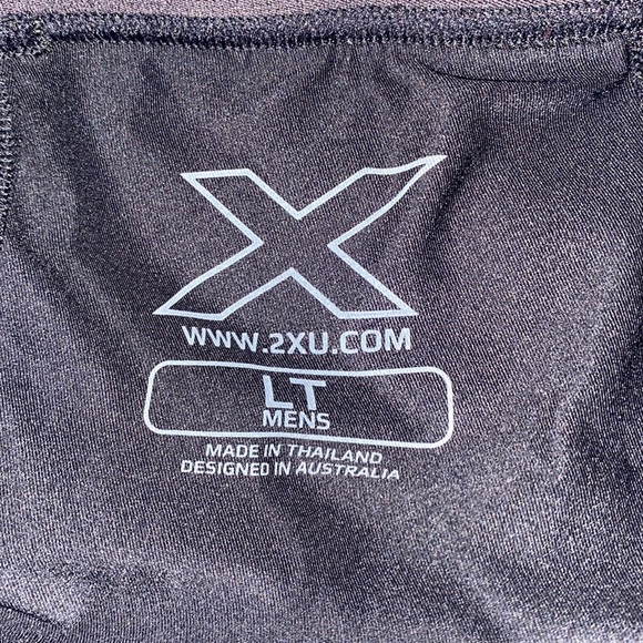 Men’s 2XU Accelerate Compression Tights Black & Camo (Large Tall) - Picture 8 of 14